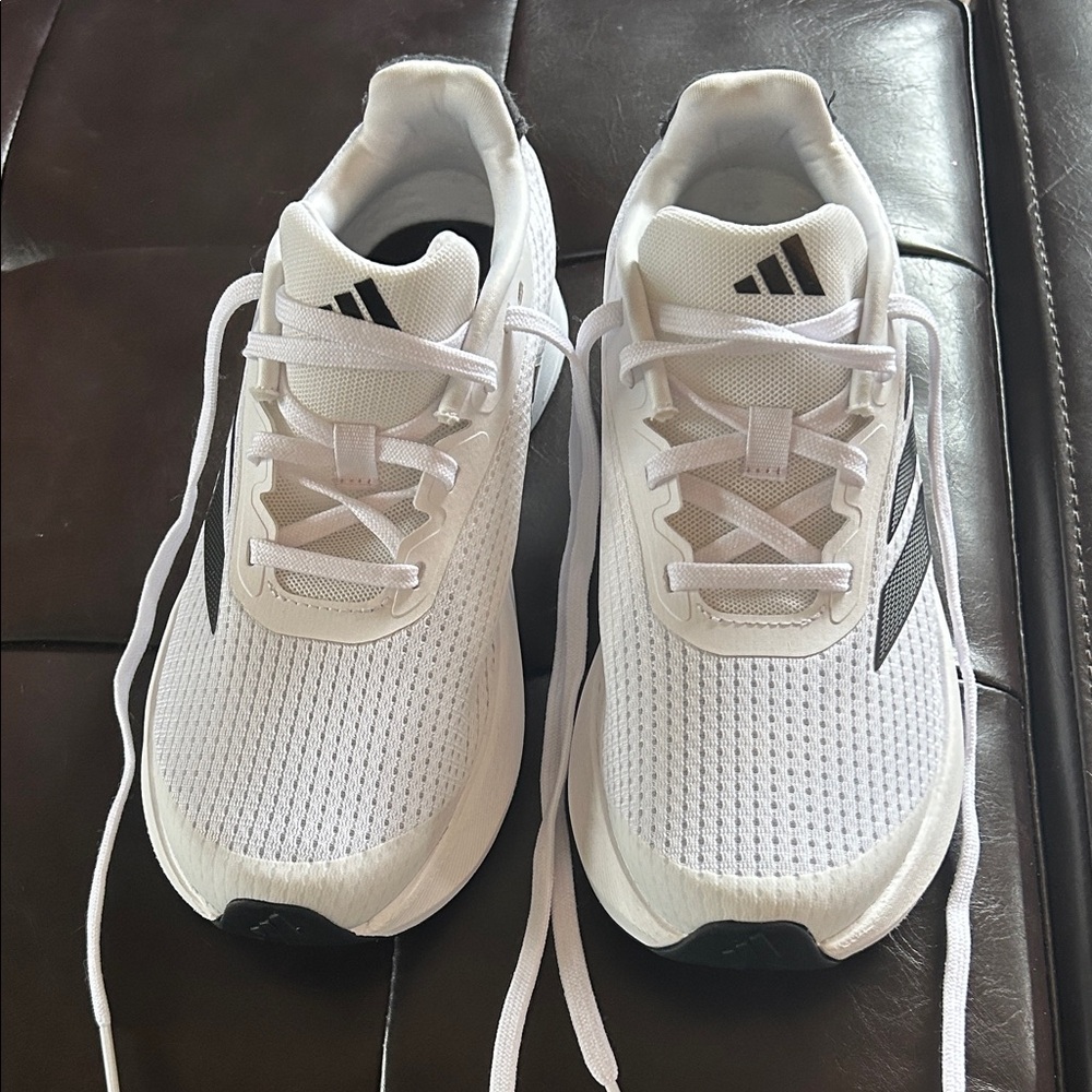 Adidas White Mesh Sneakers